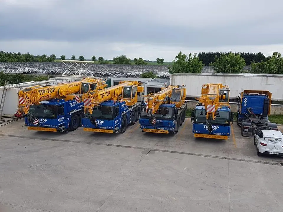 Location grue mobile près de Région Parisienne