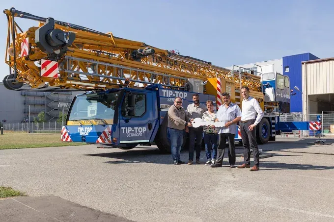 Location grue avec chauffeur près de Région Parisienne